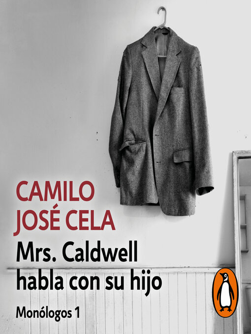 Title details for Mrs. Caldwell habla con su hijo (Monólogos 1) by Camilo José Cela - Available